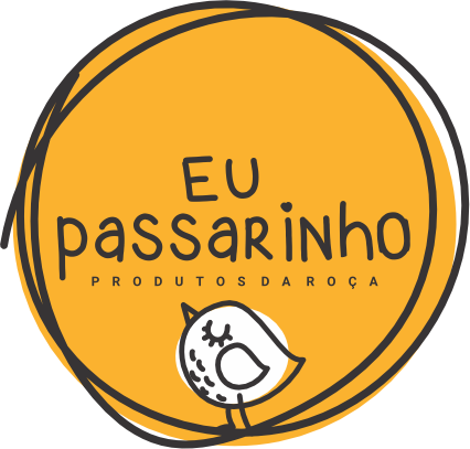 Logotipo Eu Passarinho - Produtos da Roça